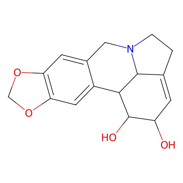 2D Structure of Lycorine