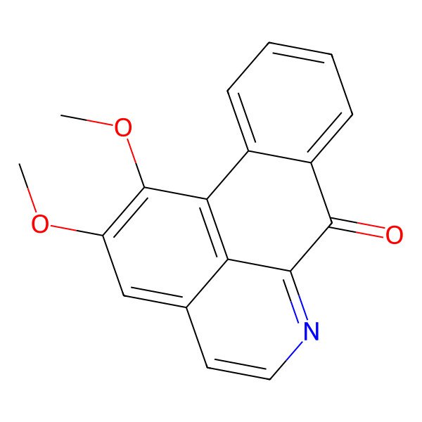 2D Structure of Lysicamine