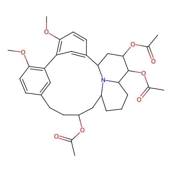 2D Structure of Lythrancine IV