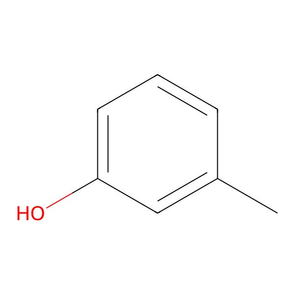 2D Structure of M-Cresol