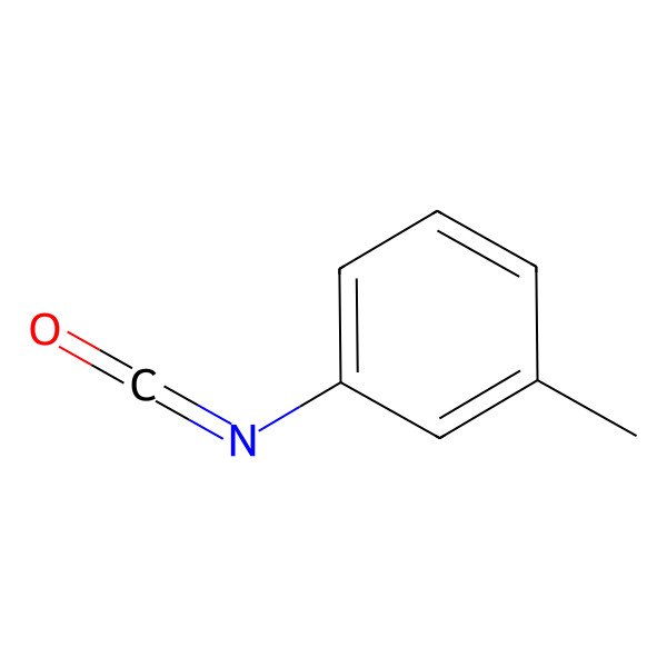2D Structure of m-Tolyl isocyanate