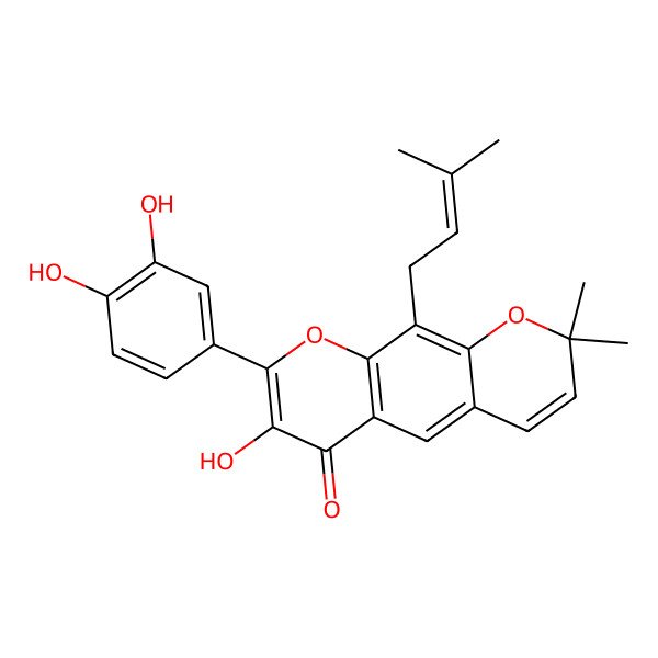 2D Structure of Macaflavone I