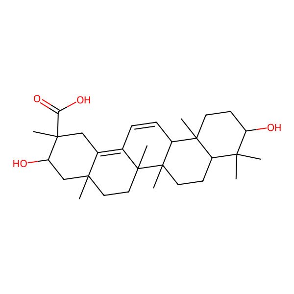 2D Structure of Macedonic acid