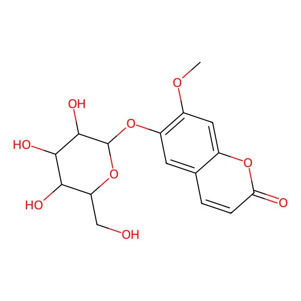 2D Structure of Magnolioside