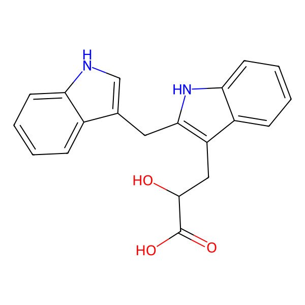 2D Structure of Malassezialactic acid