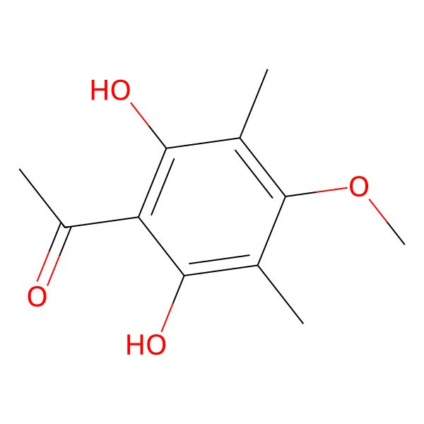 2D Structure of Mallophenone