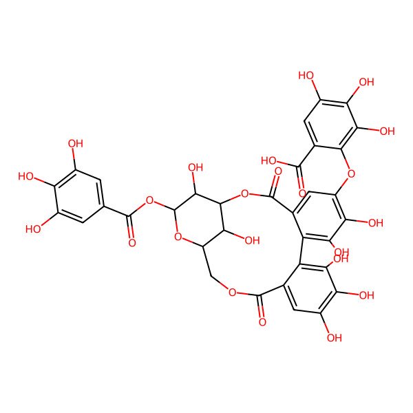 2D Structure of Mallotinic Acid