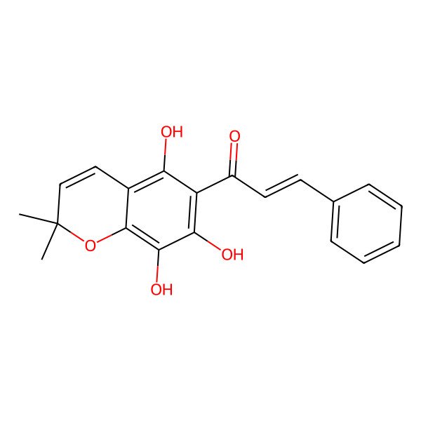 2D Structure of Mallotus A