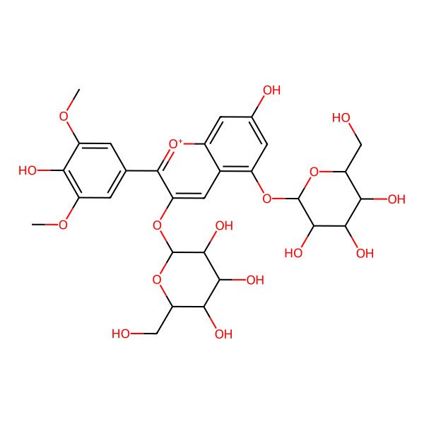 2D Structure of Malvin 2D Structure of Malvin