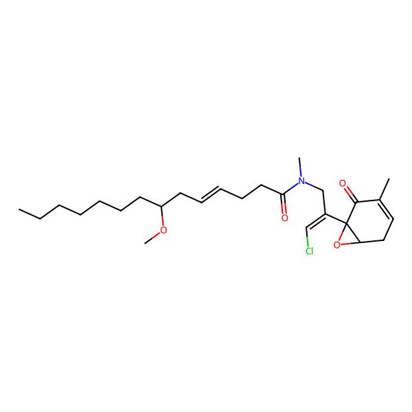 2D Structure of Malyngamide N