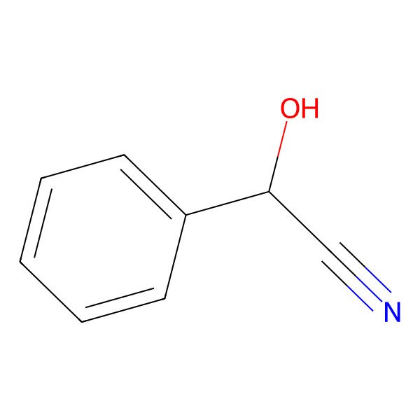 2D Structure of Mandelonitrile