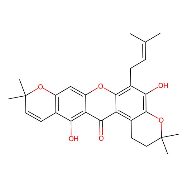 2D Structure of Mangostenone B