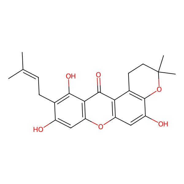 2D Structure of Mangostenone D
