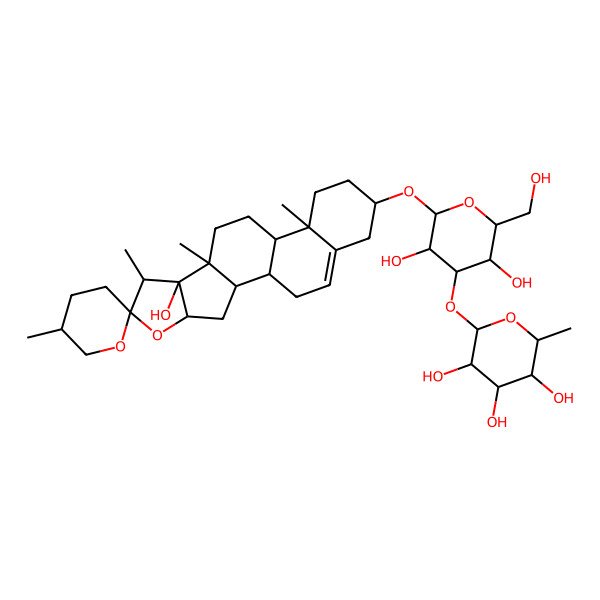 2D Structure of Mannioside A
