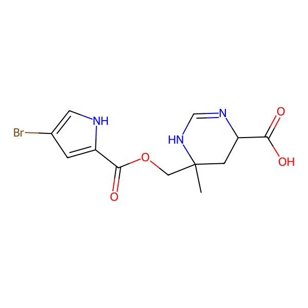 2D Structure of manzacidin A 2D Structure of manzacidin A