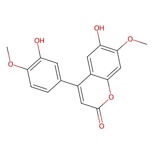 2D Structure of Melannein 2D Structure of Melannein