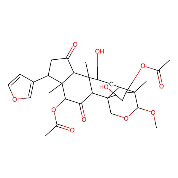 2D Structure of Meliatoosenin G