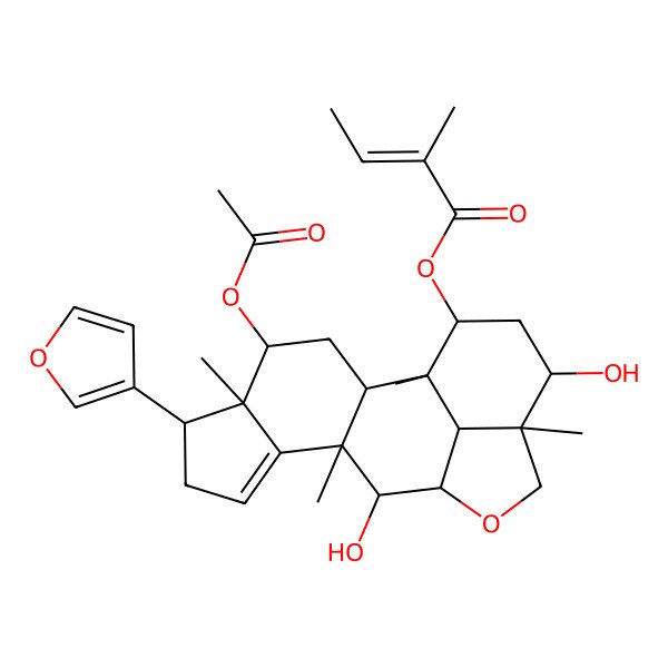 2D Structure of Meliatoosenin K