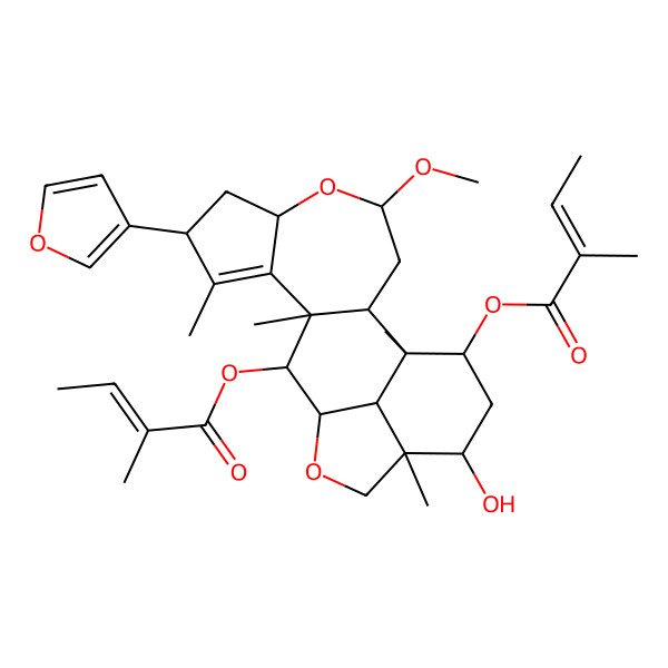 2D Structure of Meliatoosenin L