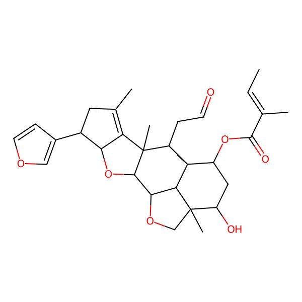 2D Structure of Meliatoosenin P