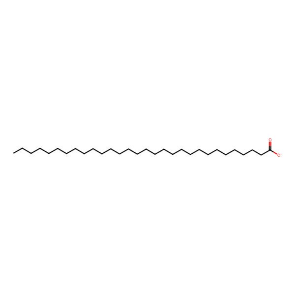 2D Structure of Triacontanoate