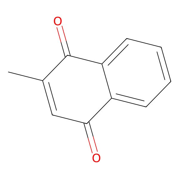 2D Structure of Menadione
