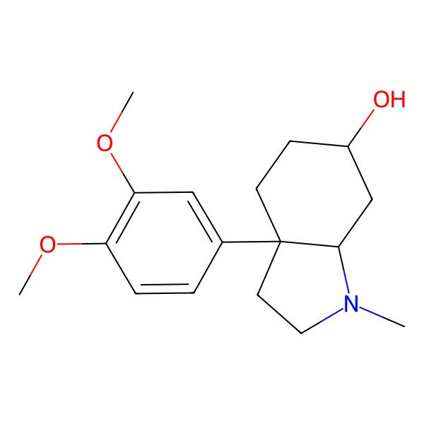 2D Structure of Mesembrinol