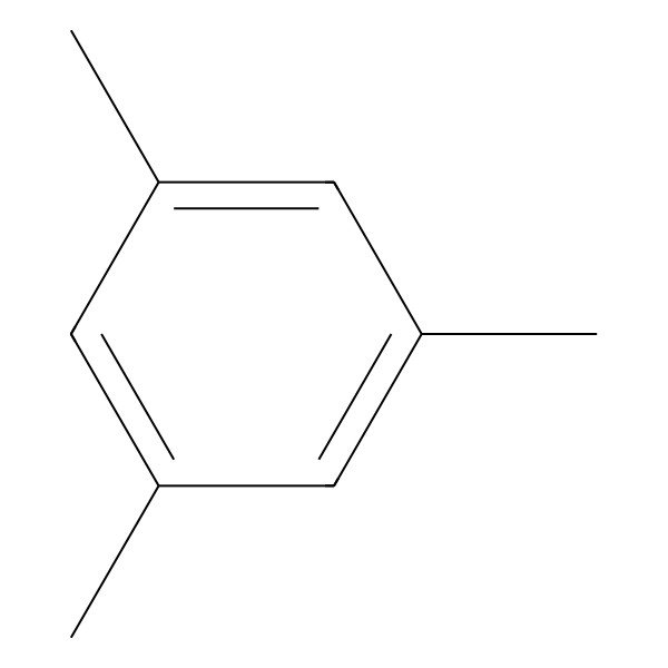 2D Structure of Mesitylene
