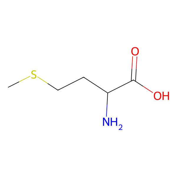 2D Structure of Methionine