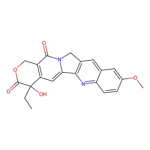 2D Structure of Methoxycamptothecin