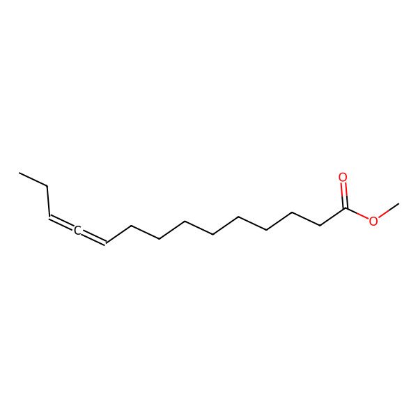 2D Structure of Methyl 10,11-tetradecadienoate
