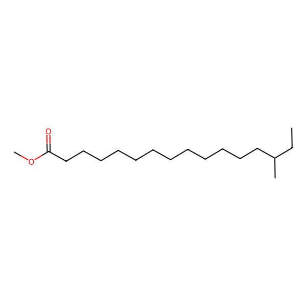 2D Structure of Methyl 14-methylhexadecanoate