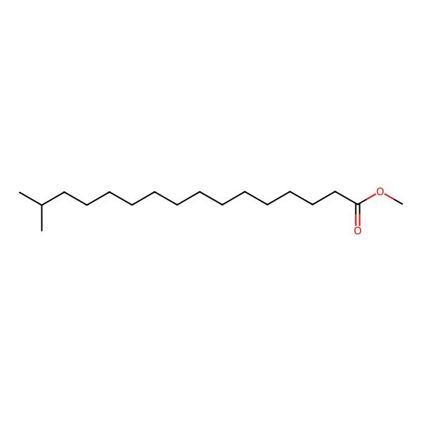 2D Structure of Methyl 15-methylhexadecanoate