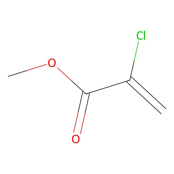 2D Structure of Methyl 2-chloroacrylate
