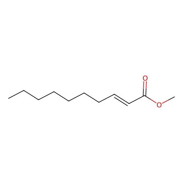 2D Structure of Methyl 2-decenoate