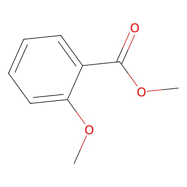 2D Structure of Methyl 2-methoxybenzoate