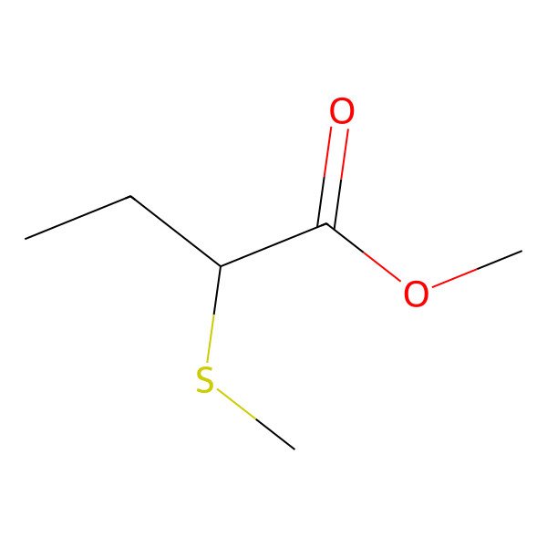 2D Structure of Methyl 2-(methylthio)butyrate