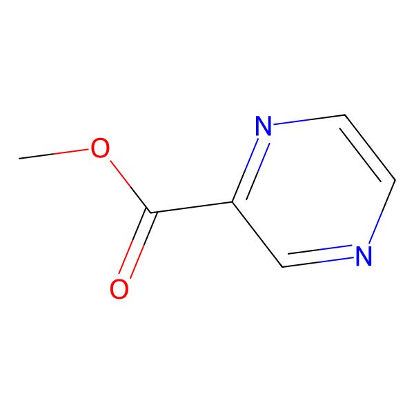 2D Structure of Methyl 2-pyrazinecarboxylate 2D Structure of Methyl 2-pyrazinecarboxylate