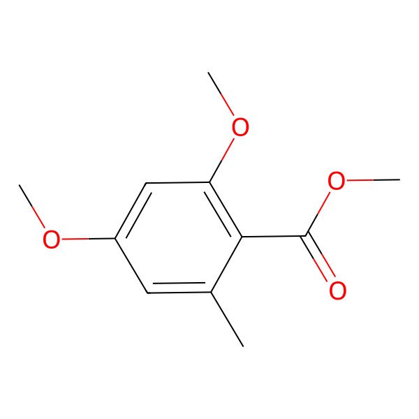2D Structure of Methyl 2,4-dimethoxy-6-methylbenzoate