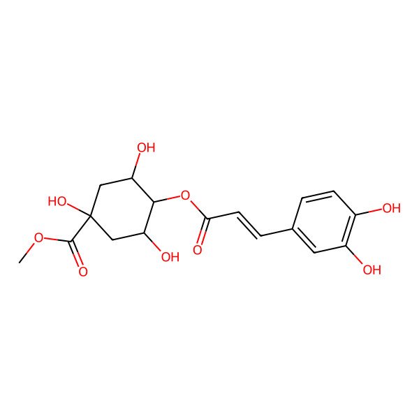 2D Structure of Methyl 4-caffeoylquinate