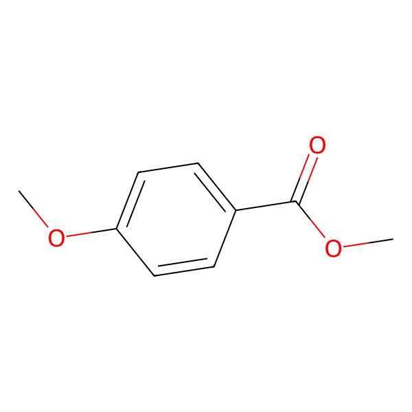 2D Structure of Methyl 4-methoxybenzoate