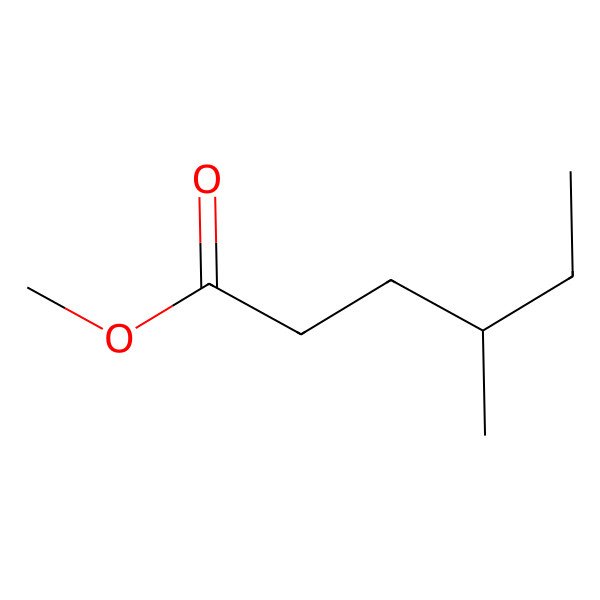 2D Structure of Methyl 4-methylhexanoate