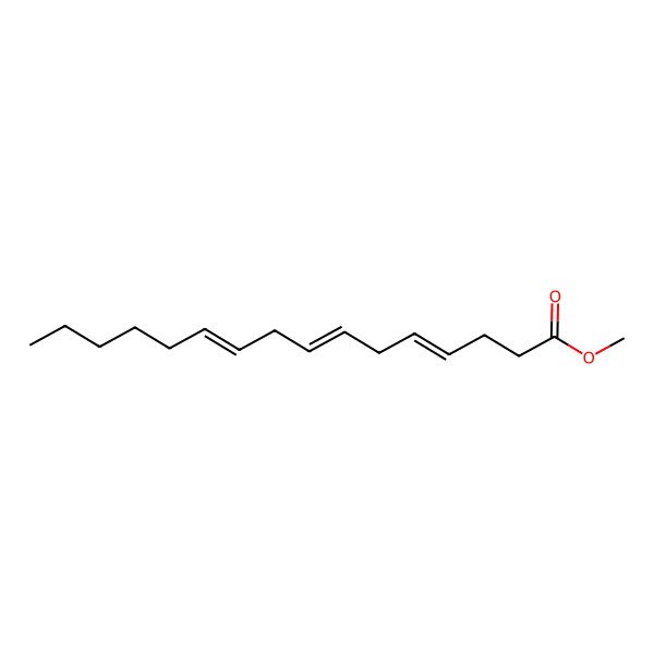 2D Structure of Methyl 4,7,10-hexadecatrienoate