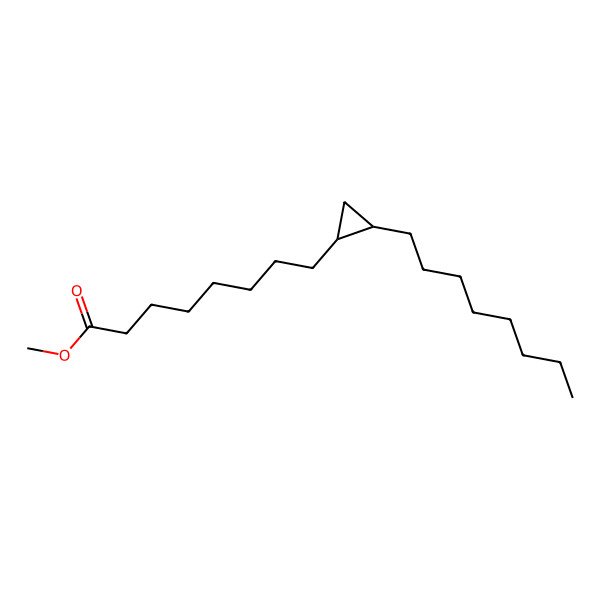 2D Structure of Methyl 8-(2-octylcyclopropyl)octanoate