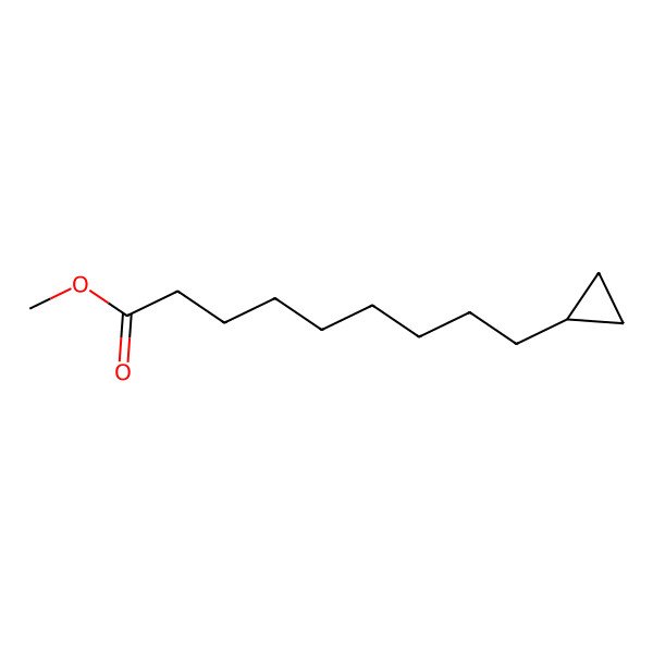 2D Structure of Methyl 9-cyclopropylnonanoate