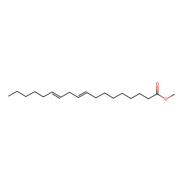 2D Structure of methyl (9E,12Z)-octadeca-9,12-dienoate