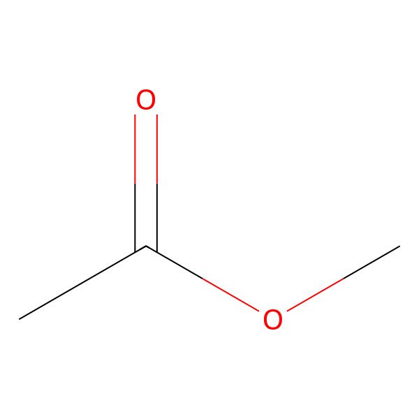 2D Structure of Methyl Acetate 2D Structure of Methyl Acetate