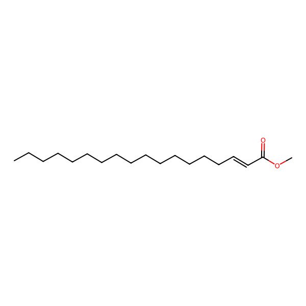 2D Structure of methyl (E)-octadec-2-enoate