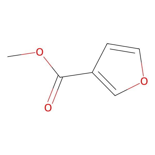 2D Structure of Methyl furan-3-carboxylate