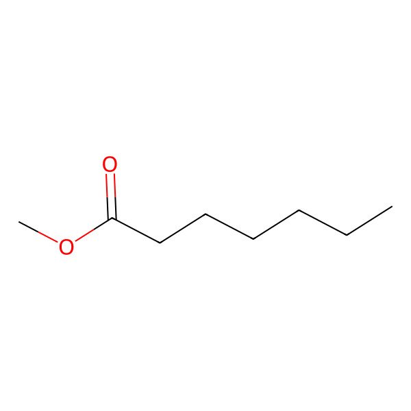 2D Structure of Methyl heptanoate